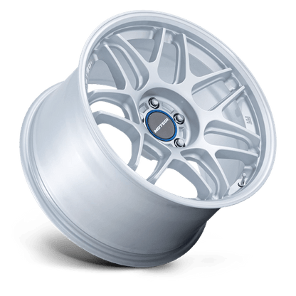 Motegi | MR158 TSUBAKI | 18.0x10.50 | 5X120 | 35 | HYPER SILVER W/ MACHINED LIP