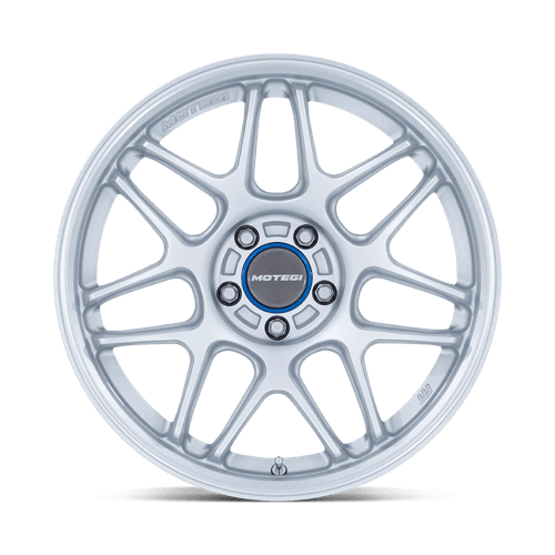 Motegi | MR158 TSUBAKI | 18.0x8.50 | 5X100 | 30 | HYPER SILVER W/ MACHINED LIP