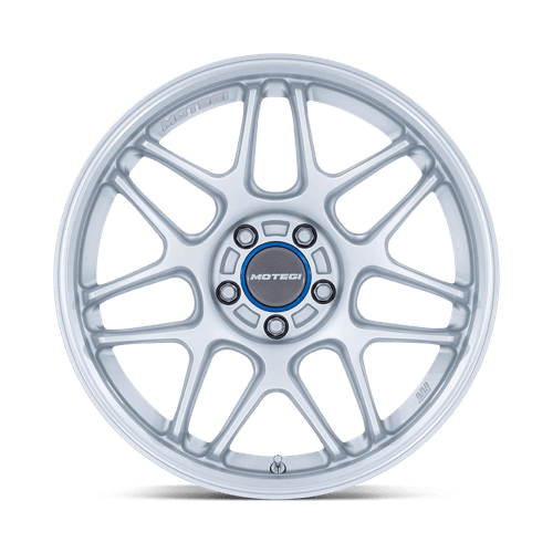Motegi | MR158 TSUBAKI | 18.0x9.50 | 5X120 | 25 | HYPER SILVER W/ MACHINED LIP