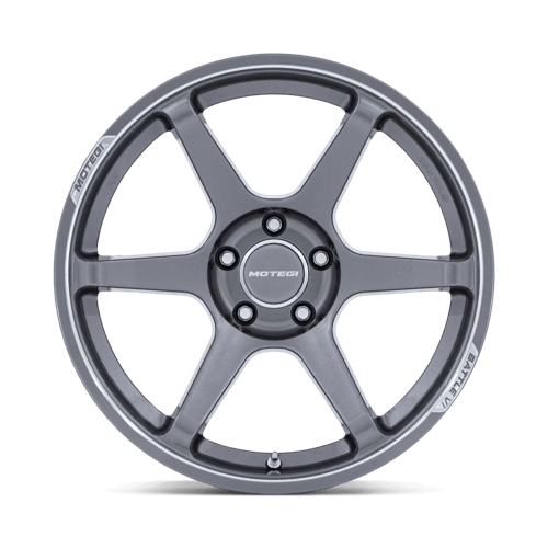 Motegi | MR160 BATTLE VI | 18.0x8.50 | 4X114.3 | 30 | GLOSS GUNZILLA W/ MACHINED LIP