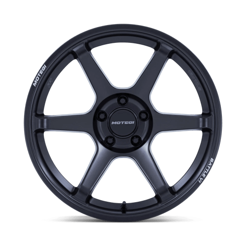 Motegi | MR160 BATTLE VI | 18.0x10.50 | 5X114.3 | 25 | MATTE BLACKBIRD METALLIC