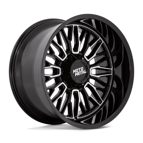 Moto Metal | MO809 STINGER | 22.0x10.00 | 6X135/6X139.7 | -18 | GLOSS BLACK MACHINED