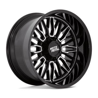 Moto Metal | MO809 STINGER | 22.0x10.00 | 6X135/6X139.7 | -18 | GLOSS BLACK MACHINED