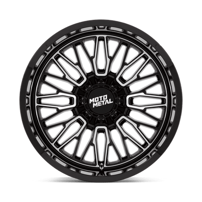 Moto Metal | MO809 STINGER | 22.0x10.00 | 6X135/6X139.7 | -18 | GLOSS BLACK MACHINED