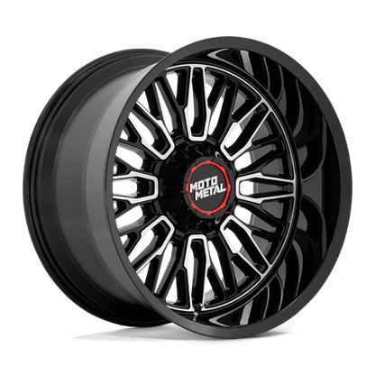 Moto Metal | MO809 STINGER | 22.0x10.00 | 6X135/6X139.7 | -18 | GLOSS BLACK MACHINED