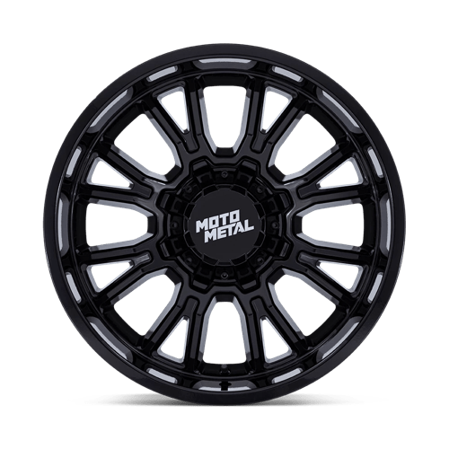 Moto Metal | MO810 LEGACY | 20.0x9.00 | 8X180 | 1 | GLOSS BLACK