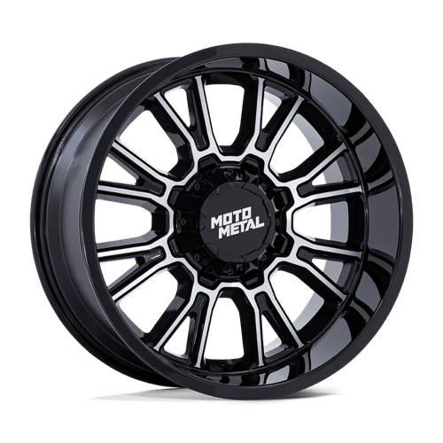 Moto Metal | MO810 LEGACY | 17.0x9.00 | 5X139.7/5X150 | 1 | GLOSS BLACK MACHINED