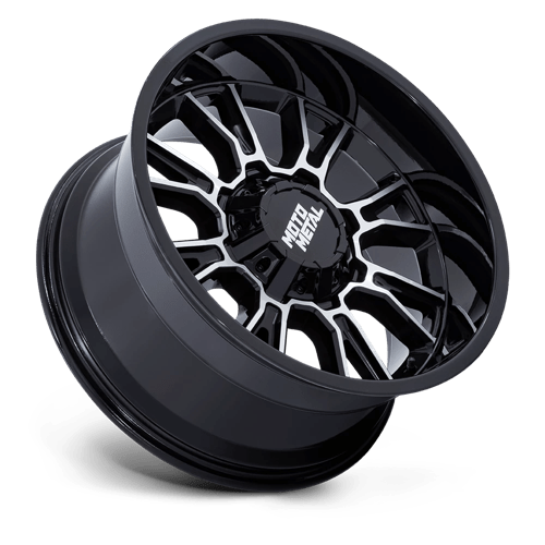 Moto Metal | MO810 LEGACY | 22.0x9.00 | 6X135/6X139.7 | 1 | GLOSS BLACK MACHINED