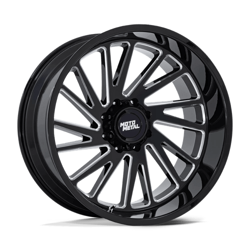 Moto Metal | MO811 COMBAT | 22.0x10.00 | 5X127 | -18 | GLOSS BLACK MILLED