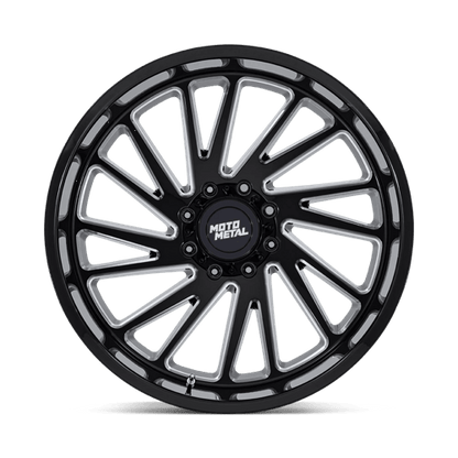Moto Metal | MO811 COMBAT | 24.0x12.00 | 6X135 | -44 | GLOSS BLACK MILLED