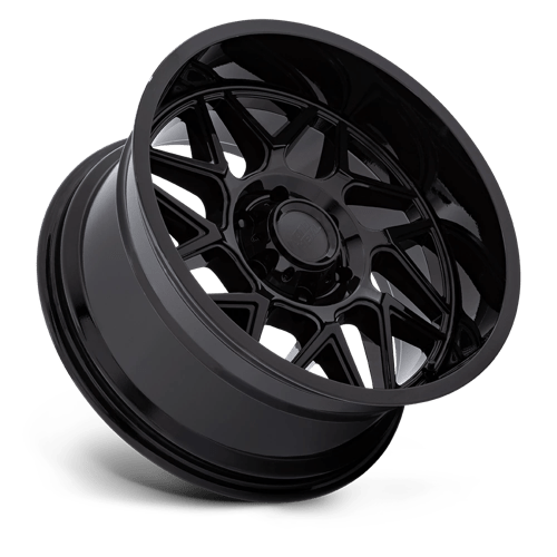 Moto Metal | MO812 TURBINE | 20.0x9.00 | 8X165.1 | 20 | GLOSS BLACK