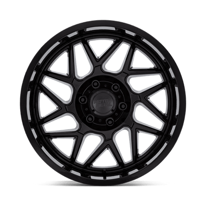 Moto Metal | MO812 TURBINE | 20.0x9.00 | 5X139.7 | 1 | GLOSS BLACK