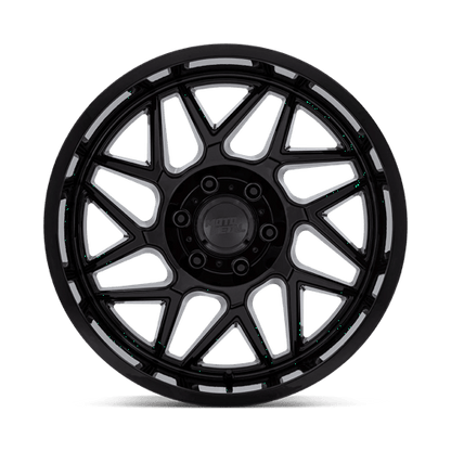 Moto Metal | MO812 TURBINE | 20.0x9.00 | 6X135 | 20 | GLOSS BLACK