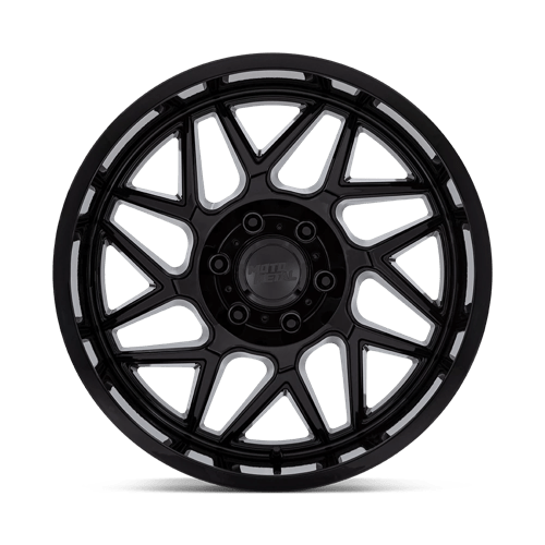 Moto Metal | MO812 TURBINE | 20.0x9.00 | 6X139.7 | 20 | GLOSS BLACK