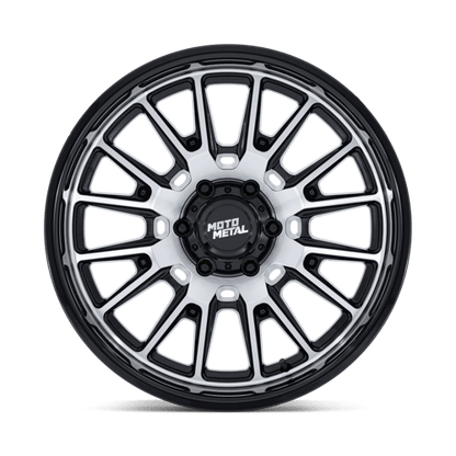 Moto Metal | MO814 TEKTON | 20.0x10.00 | 5X127 | -18 | GLOSS BLACK W/ MACHINED FACE