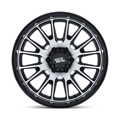 Moto Metal | MO814 TEKTON | 20.0x9.00 | 5X139.7 | 1 | GLOSS BLACK W/ MACHINED FACE