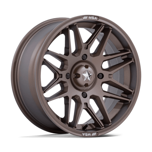 MSA Offroad Wheels | M52 RADAR UTV | 15.0x7.00 | 4X110 | 10 | MATTE BRONZE