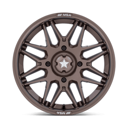 MSA Offroad Wheels | M52 RADAR UTV | 14.0x7.00 | 4X156 | 10 | MATTE BRONZE