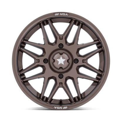 MSA Offroad Wheels | M52 RADAR UTV | 14.0x7.00 | 4X110 | -47 | MATTE BRONZE