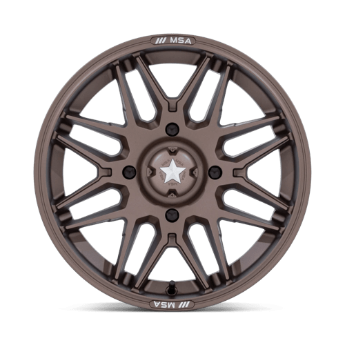 MSA Offroad Wheels | M52 RADAR UTV | 16.0x7.00 | 4X110 | 10 | MATTE BRONZE