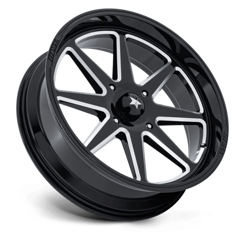 MSA Offroad Wheels | M54 SPARK UTV | 22.0x7.00 | 4X156 | 0 | GLOSS BLACK MILLED