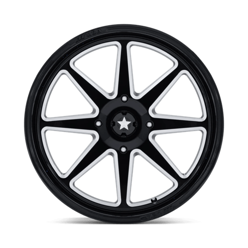 MSA Offroad Wheels | M54 SPARK UTV | 22.0x7.00 | 4X156 | 0 | GLOSS BLACK MILLED