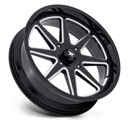 MSA Offroad Wheels | M54 SPARK UTV | 22.0x7.00 | 5X114.3 | 0 | GLOSS BLACK MILLED