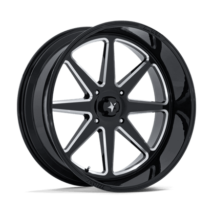MSA Offroad Wheels | M54 SPARK UTV | 24.0x10.00 | 4X156 | -25 | GLOSS BLACK MILLED