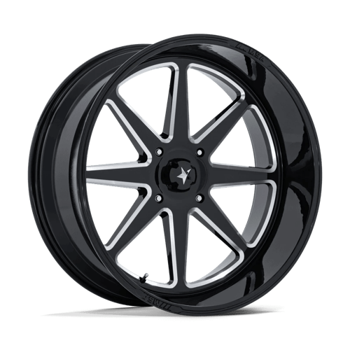 MSA Offroad Wheels | M54 SPARK UTV | 24.0x10.00 | 4X137 | -25 | GLOSS BLACK MILLED