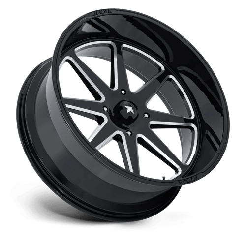 MSA Offroad Wheels | M54 SPARK UTV | 24.0x10.00 | 4X156 | -25 | GLOSS BLACK MILLED