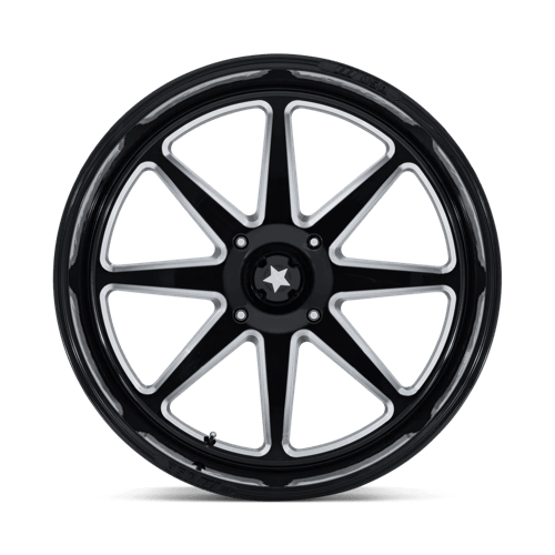 MSA Offroad Wheels | M54 SPARK UTV | 24.0x10.00 | 4X137 | -25 | GLOSS BLACK MILLED