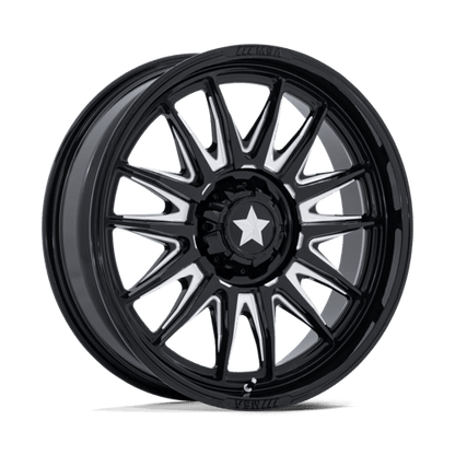 MSA Offroad Wheels | M55 COMMANDER UTV | 20.0x7.00 | 4X137/4X156 | 0 | GLOSS BLACK MILLED