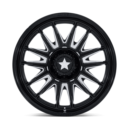MSA Offroad Wheels | M55 COMMANDER UTV | 22.0x7.00 | 5X114.3 | 0 | GLOSS BLACK MILLED