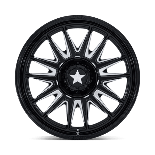 MSA Offroad Wheels | M55 COMMANDER UTV | 22.0x7.00 | 6X139.7 | 0 | GLOSS BLACK MILLED
