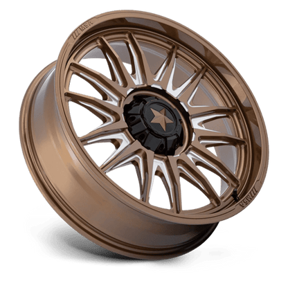 MSA Offroad Wheels | M55 COMMANDER UTV | 15.0x7.00 | 4X110 | 10 | GLOSS BRONZE MILLED