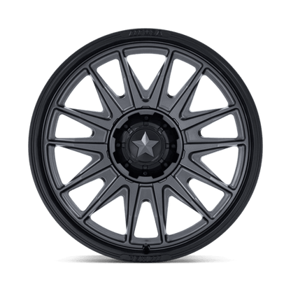 MSA Offroad Wheels | M55 COMMANDER UTV | 20.0x7.00 | 4X137/4X156 | 0 | MATTE GUNMETAL W/ M-BLK LIP