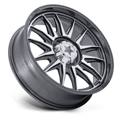 MSA Offroad Wheels | M55 COMMANDER UTV | 22.0x7.00 | 6X139.7 | 0 | PLATINUM W/ MACHINED FACE