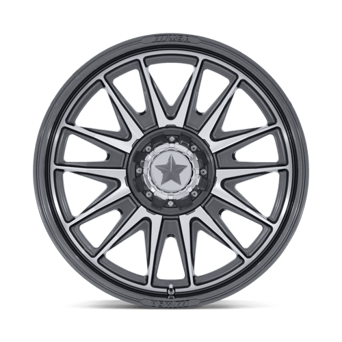 MSA Offroad Wheels | M55 COMMANDER UTV | 18.0x7.00 | 5X114.3 | 10 | PLATINUM W/ MACHINED FACE