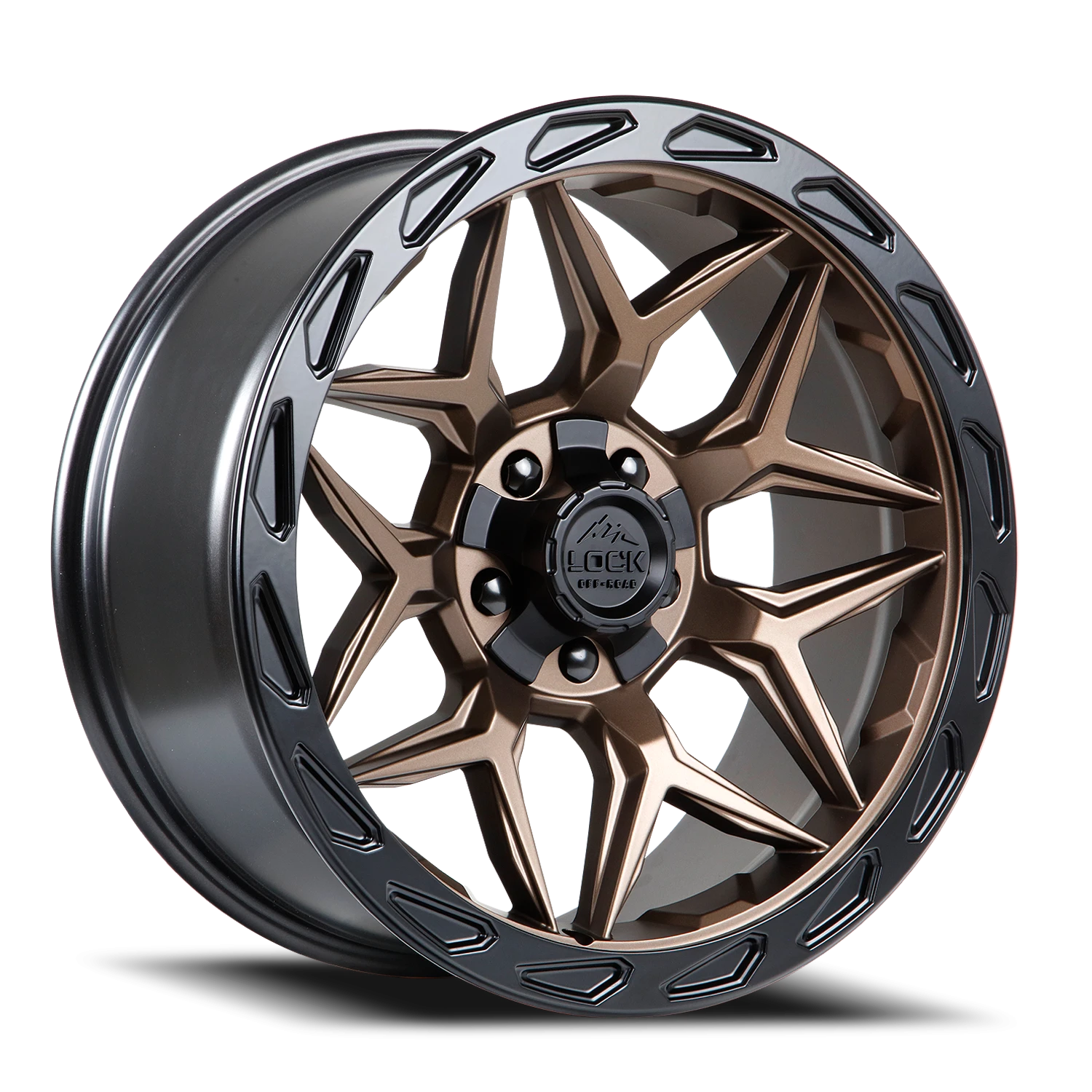MATRIX | 17X9 | 5X127/5X139.7 | +0 | MATTE BRONZE W MATTE BLACK RING | MATRIX-7921MRMBR