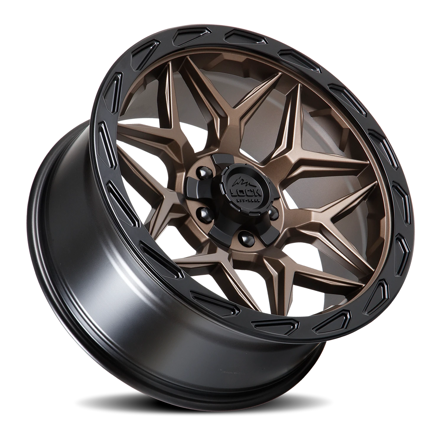 MATRIX | 17X9 | 5X127/5X139.7 | +0 | MATTE BRONZE W MATTE BLACK RING | MATRIX-7921MRMBR - Image 2