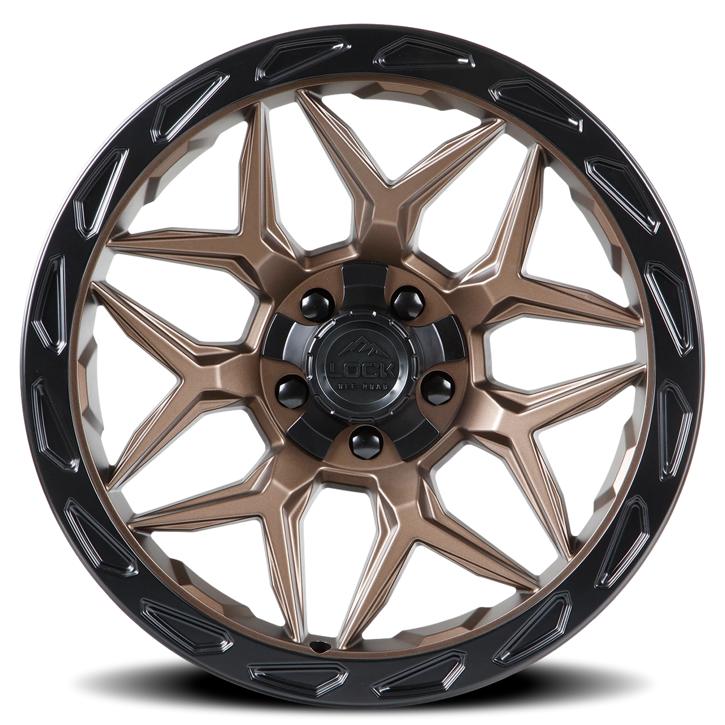 MATRIX | 20X9 | 6X135/6X139.7 | +0 | MATTE BRONZE W MATTE BLACK RING | MATRIX-2936MRMBR - Image 3