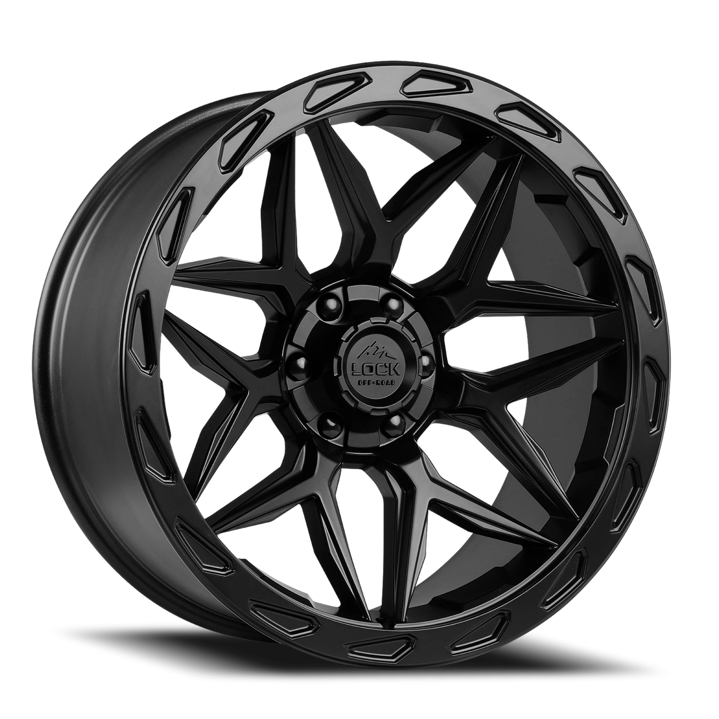 MATRIX | 20X10 | 6X135/6X139.7 | -18 | MATTE BLACK W MATTE BLACK RING | MATRIX-2136MB