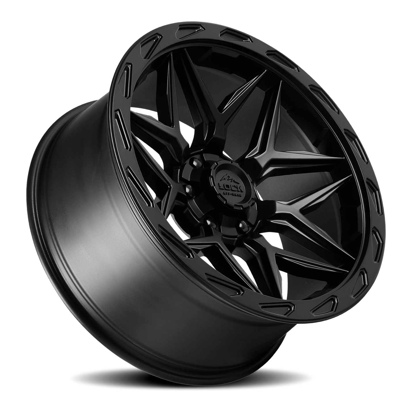 MATRIX | 22X10 | 8X180 | -18 | MATTE BLACK W MATTE BLACK RING | MATRIX-221088MB - Image 2