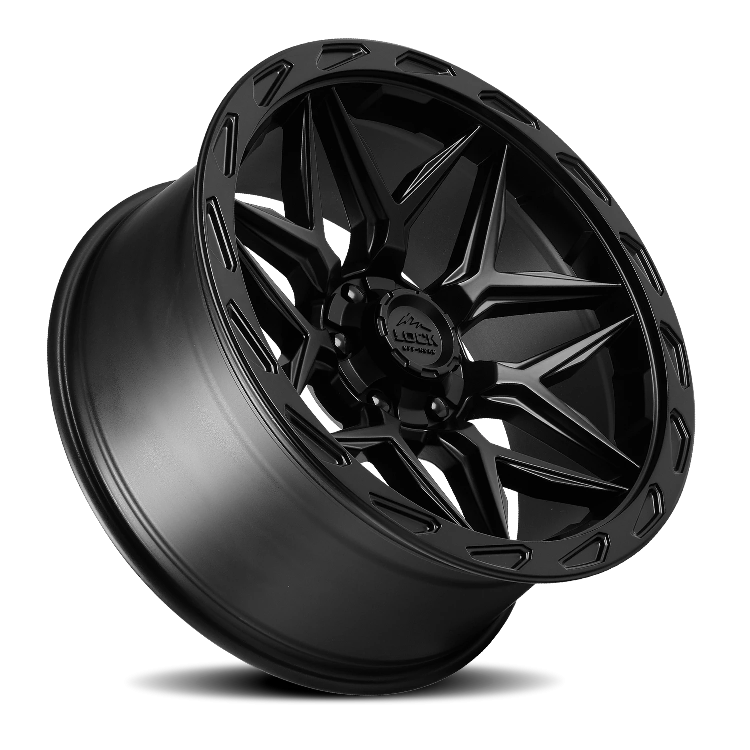 MATRIX | 22X10 | 8X180 | -18 | MATTE BLACK W MATTE BLACK RING | MATRIX-221088MB - Image 2