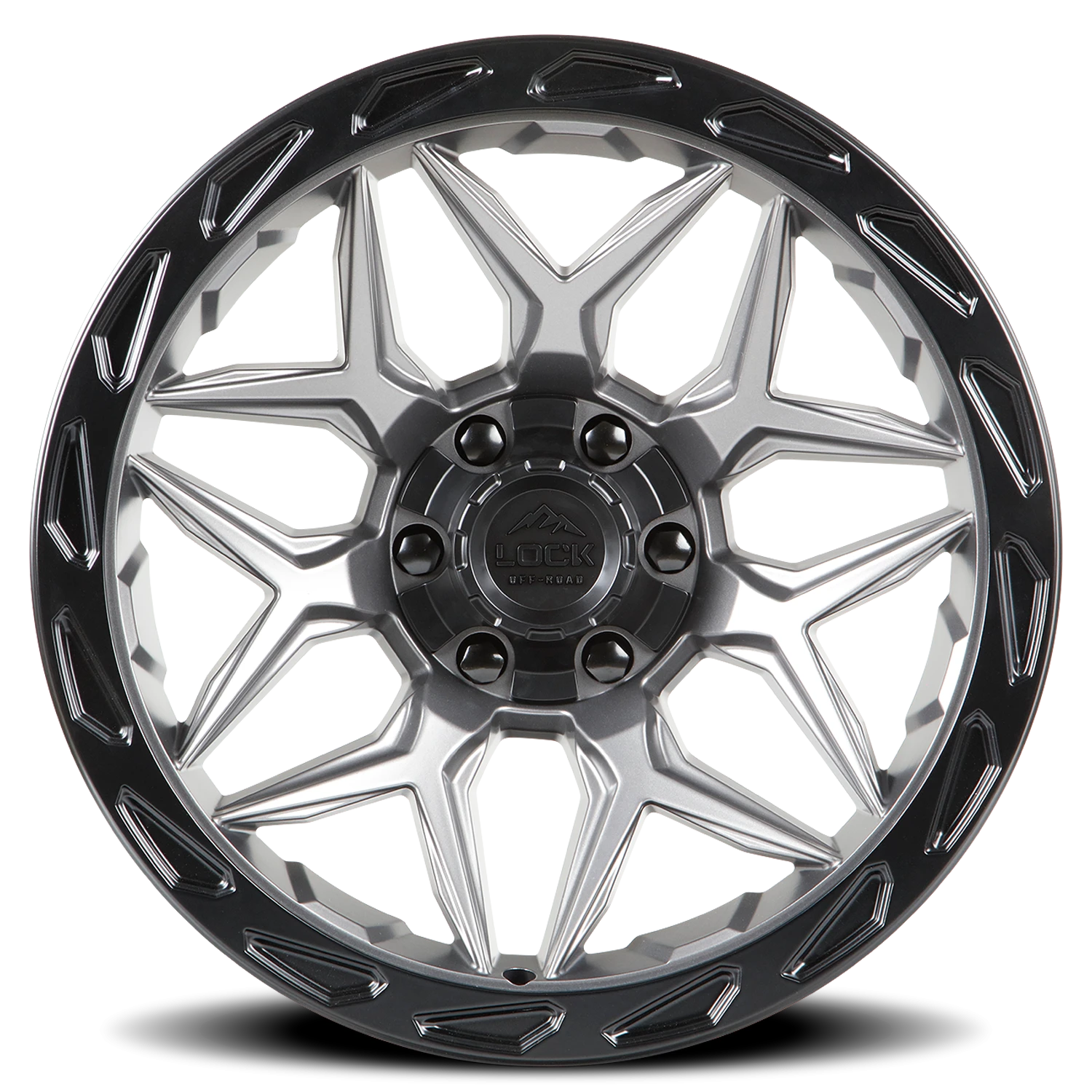 MATRIX | 17X9 | 5X127/5X139.7 | +0 | MATTE GREY W MATTE BLACK RING | MATRIX-7921MGMBR - Image 3