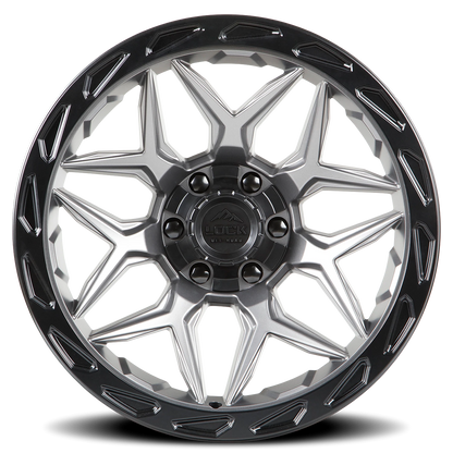 MATRIX | 17X9 | 5X127/5X139.7 | +0 | MATTE GREY W MATTE BLACK RING | MATRIX-7921MGMBR - Image 3