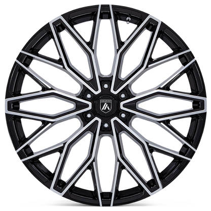 Asanti Black Label Mogul 6 24x10 135