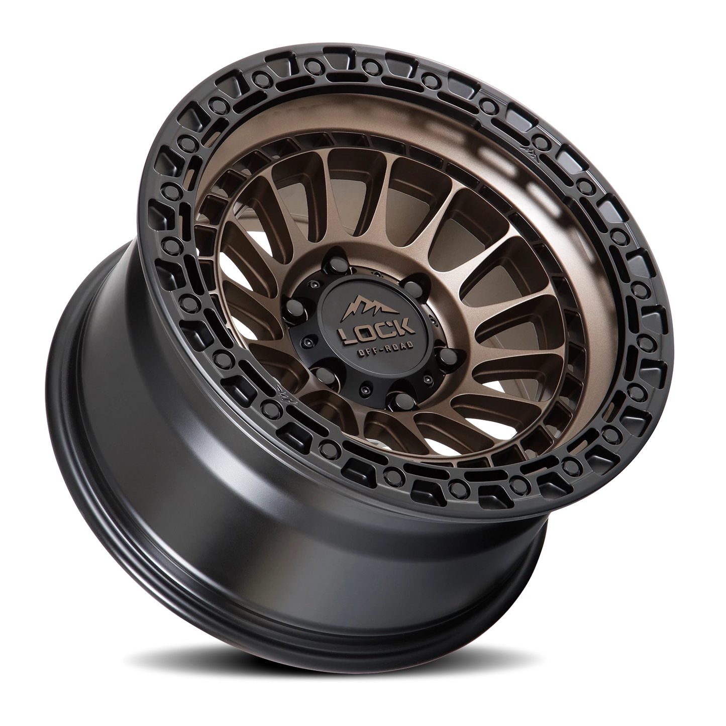 MOJAVE | 17X9 | 5X127 | +0 | MATTE BRONZE W MATTE BLACK RING | MOJAVE-7957MRMBR - Image 2