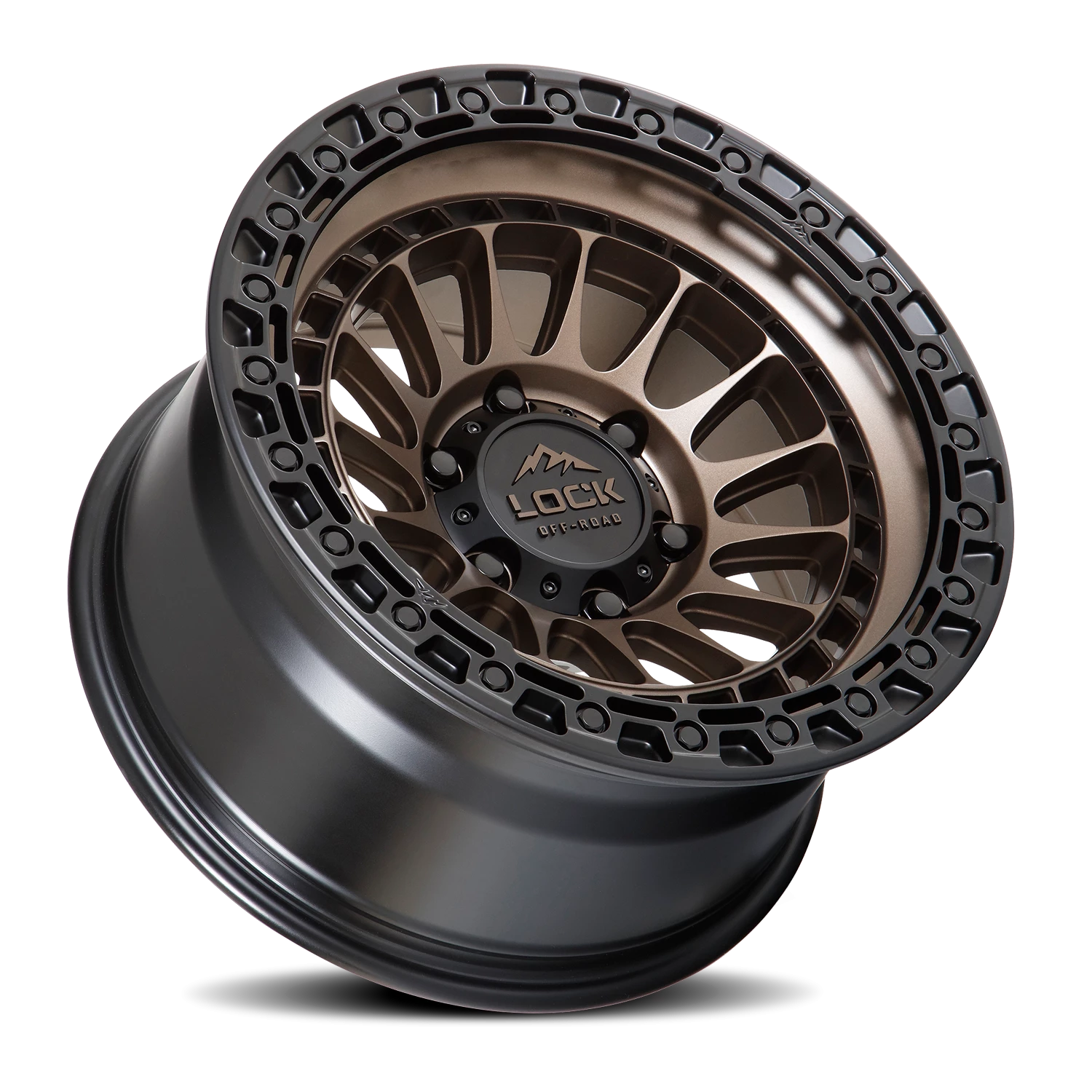 MOJAVE | 17X9 | 5X127 | +0 | MATTE BRONZE W MATTE BLACK RING | MOJAVE-7957MRMBR - Image 2