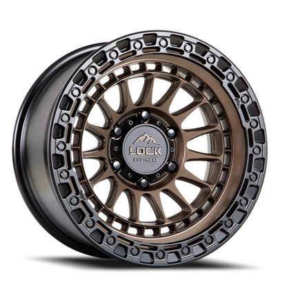 MOJAVE | 17X9 | 6X139.7 | +0 | MATTE BRONZE W MATTE BLACK RING | MOJAVE-7969MRMBR